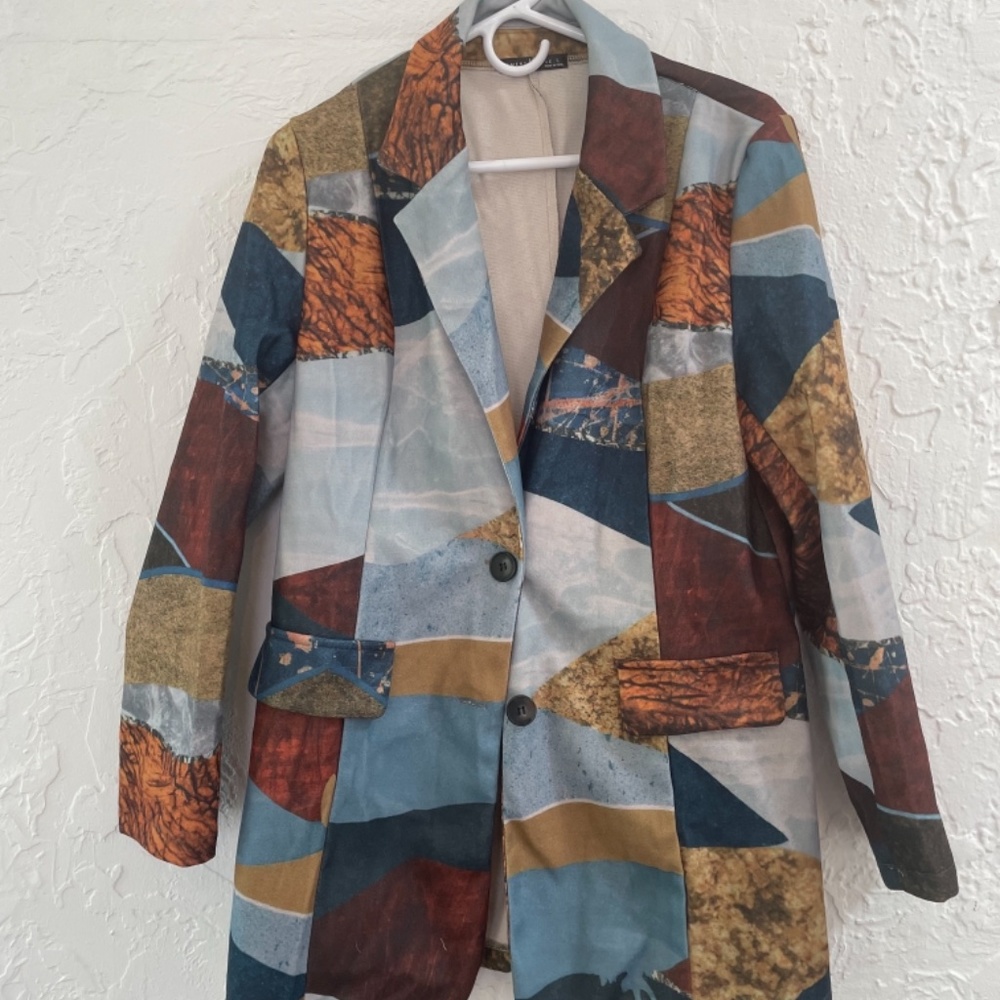 Patchwork Overcoat - Picture 4 of 4